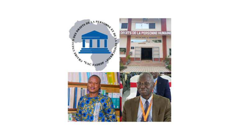 HOMMAGE A UN MAÎTRE, PROFESSEUR NOËL A. GBAGUIDI, puisque c’est de lui qu’il s’agit.